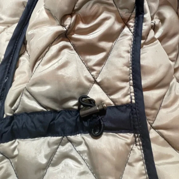 Eddie Bauer Navy Quilted Goosedown Vest - Picture 6 of 14